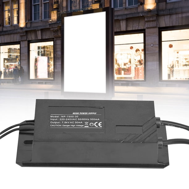 Transformador Electrónico, Factor De Potencia Alto Del Transformador Electrónico De La Luz De Neón Para La Muestra Pequeña De La Lámpara De Neón
