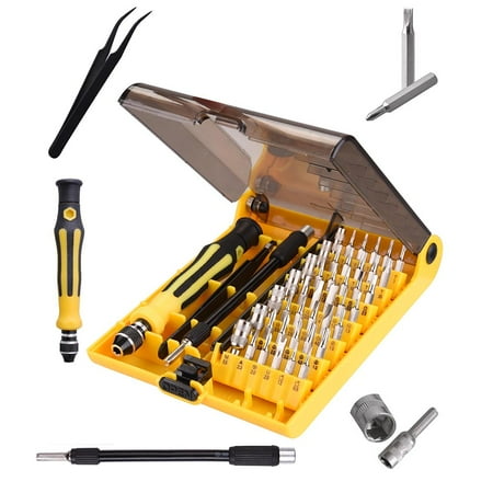 - 45in1 Torx Precision Screw Driver Set Mobile Flexible Kit for Cell Phone Laptop Pad ETC Repair Tool