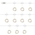 thumbnail image 1 of Labymos Curtain Lights 9.8X9.8Ft 300 LED USB-Powered Fairy Lights with Remote Control Hanging Twinkle Lights, 1 of 8