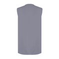 thumbnail image 5 of Ovticza 2024 Summer Sleeveless Blazer Jackets for Women Lightweight Fashion Casual Open Front Work Office Vest Tops Pockets Dark Gray M, 5 of 9