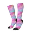 thumbnail image 2 of Balery Fun Rainbow Pink Fun Novelty Socks Men'S Women'S Crew Socks Funny Crazy Novelty Socks Quirky And Cool Socks, 2 of 9