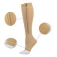thumbnail image 3 of Calcetines de compresión con cremallera, calcetines deportivos de tubo largo, calcetines elásticos con venas, calcetines con cremallera, 3 of 6