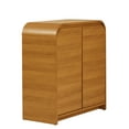 thumbnail image 3 of Better Homes & Gardens Juliet Curved Accent Cabinet, Warm Honey, 3 of 7