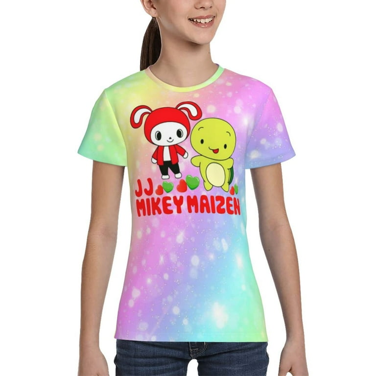 jj Mikey Maizen Teenage T-shirt for Boy Girl Short Sleeve jj Mikey Maizen Teenage T-shirt for Boy Girl Short Sleeve