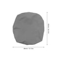thumbnail image 2 of LABSERRON Waterproof Seat Cover Chair Protector Cover Milk Silk for Home Use 1Pack, 2 of 7