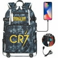 thumbnail image 1 of Football Star Ronaldo Backpack-USB Cosplay Bag, School Backpack, Cartoon Laptop Backpack, Boy Bag 17 InchXICEN, 1 of 2