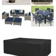 thumbnail image 3 of Fundas impermeables para muebles de jardín y Patio, 64 tamaños, fundas para sillas de lluvia y nieve (negro), 3 of 5