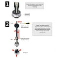 thumbnail image 2 of 10pcs/1Set Internal Bearing Remover High Performance Motorcycle Bearing Puller Practical Motorbike Inner Remover Kit Sturdy Bearing Gear Pulling Tool Inner Bearing Puller Set, 2 of 8