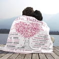 thumbnail image 5 of Birthday Gifts for Women Throw Blanket 60"X50", Happy Birthday for Women Funny, Gifts for Women Birthday Unique, Womens Birthday Gift Ideas for Her Girls Friend Mom Sister Wife Grandma Female Woman, 5 of 5