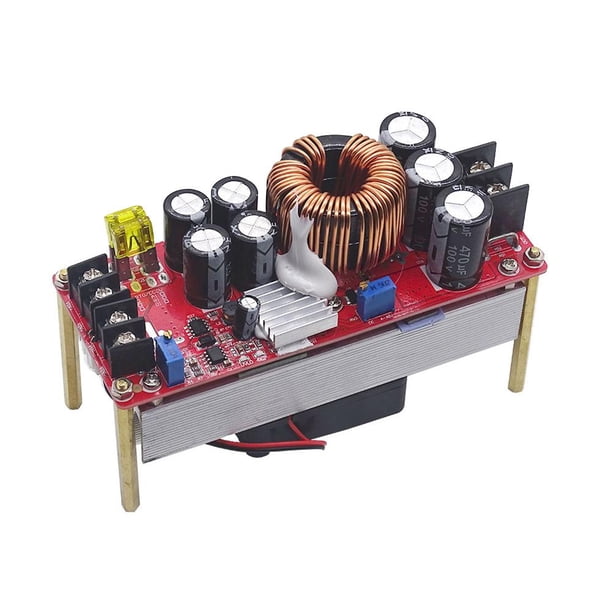 Convertidor de potencia Step Up Module 1800W 30A DC-DC Booster Cargador de voltaje constante WDOplteas Para estrenar