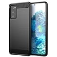 thumbnail image 1 of PANDACO Black Brushed Metal Case for Samsung Galaxy S20 FE, 1 of 3