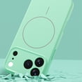 thumbnail image 3 of for iPhone 17 Pro Magnetic Case, Compatible with MagSafe, Soft Anti-Scratch Microfiber Lining, Slim Silicone Shockproof Protective Lightweight Phone Case for iPhone 17 Pro, Khaki, 3 of 7