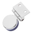 thumbnail image 6 of Heavy Duty 180 Degree Single Side Frameless Glass Door Hinge Replacement Metal Shower Door Hinge Round Glass Fastening Hinge, 6 of 7