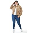 thumbnail image 4 of Chamarra de Pana Roman Fashion Tallas Extras Cafe 42, 4 of 4