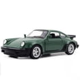 thumbnail image 1 of Coche de juguete Porsche 911 a escala 1/36, modelo de aleación fundido a presión, carreras Retro con escala extraíble, modelo de coche de juguete para niño, colección de regalos,Green, 1 of 6