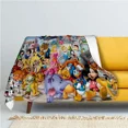 thumbnail image 2 of Manta ligera con estampado de Mickey y Minnie de Disney para sala de estar, dormitorio, habitación de los niños, manta cálida, regalo de Navidad, 2 of 5