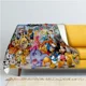 thumbnail image 2 of Manta ligera con estampado de Mickey y Minnie de Disney para sala de estar, dormitorio, habitación de los niños, manta cálida, regalo de Navidad, 2 of 5