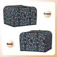 thumbnail image 3 of Lsque cute fall fox Print 4 Slice Toaster Cover , Kitchen Appliance Dustproof Protector , Toaster Protector Dustproof Kitchen Appliance Cover, 3 of 7