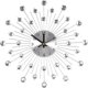 thumbnail image 1 of Reloj de pared 3D con diamantes, reloj decorativo, reloj de pared, decoración para sala de estar, relojes puristas modernos y silenciosos, metal, estilo diamantes, 1 of 8