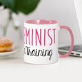 thumbnail image 4 of CafePress - Feminist In Training Mug - 11 oz Ceramic Mug - Novelty Coffee Tea Cup, 4 of 6