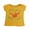 Yellow, variant on - Little Girls Cap Sleeve Top 17302-2 (WHITE)