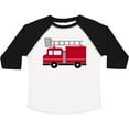 thumbnail image 3 of Inktastic Red Firefighter Fire Truck Boys or Girls Toddler T-Shirt, 3 of 5