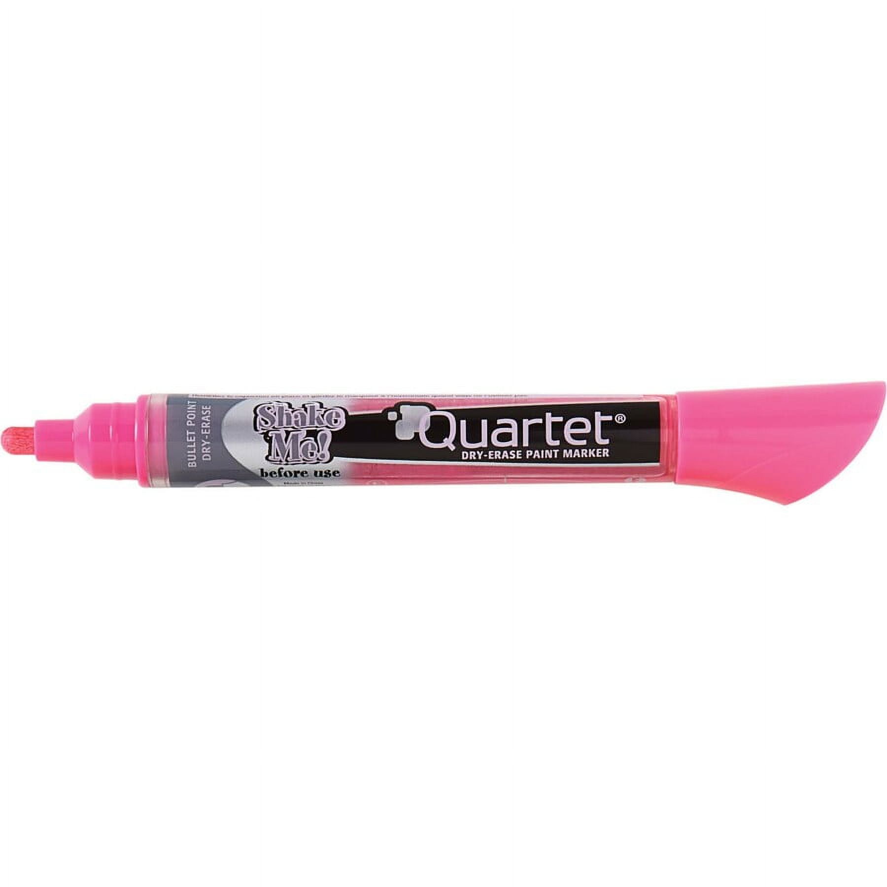Quartet EnduraGlide Dry Erase Markers, Bullet Tip, Assorted Colors, 4/Set