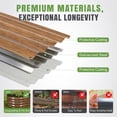 thumbnail image 5 of 4x2x1 FT Raised Garden Bed Kit, Galvanized Metal Planter Box, 5 of 8