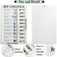 thumbnail image 2 of Chore Chart Memo Checklist Board Daily to Do List Planner Check List Chore Board for Kids Adults RV Checklist My Chores Elder Care Checklist for Check Items and Form Good Habit, 2 of 6