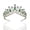 Gold(Emerald), variant on Bridal Crystal Tiara Princess Ruby Sapphire Emerald Crown Rhinestone Cake Topper Wedding Headpiece Prom Party Bridesmaid Hair Accessories for Women and Girls