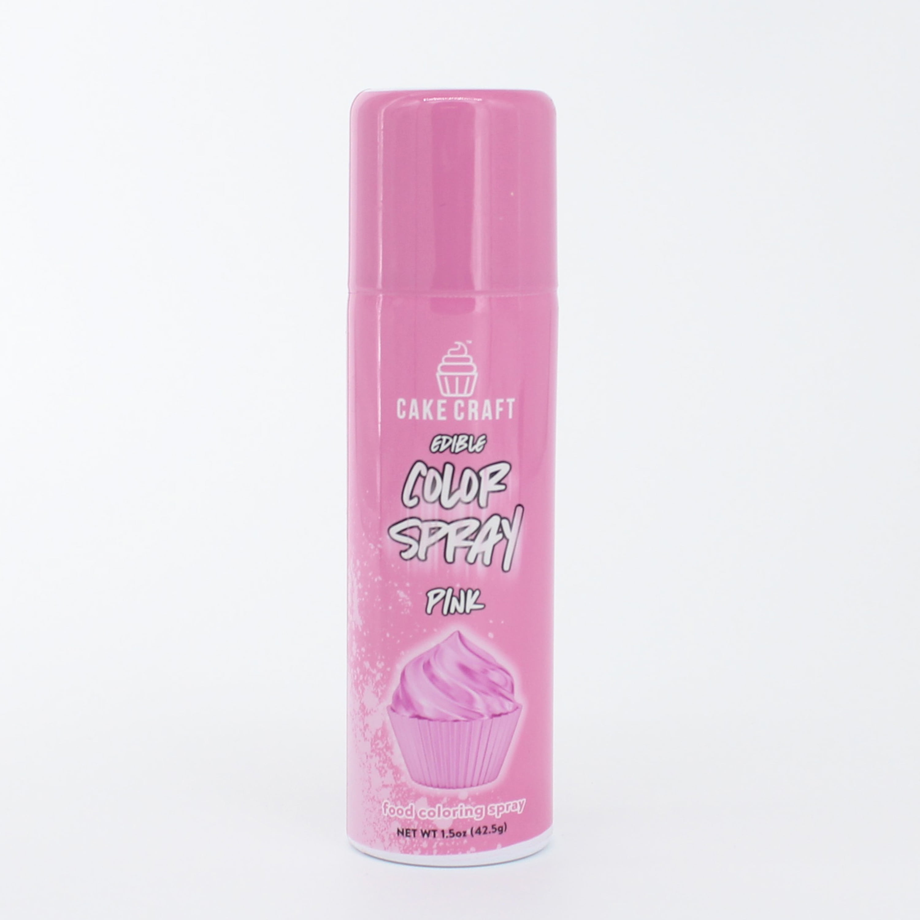 Cake Craft Edible Color Spray – Pink | Food Coloring Spray for Cakes, Cookies, Cupcakes & More | Edible & Food-Safe | Made in the USA | 1.5oz
