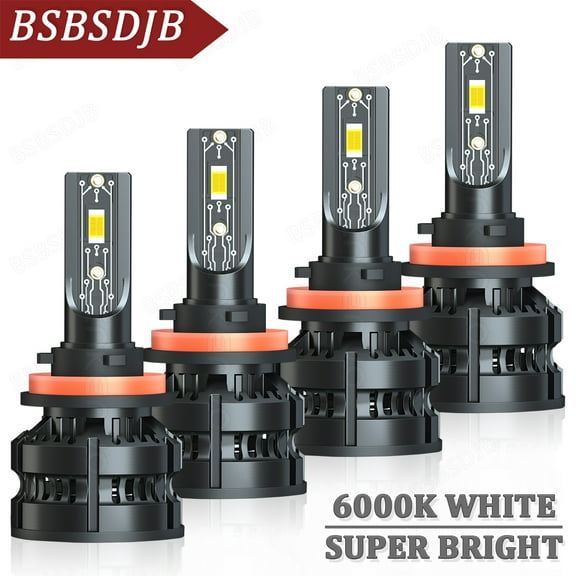 For Nissan Altima 2014-2018 LED Headlight High Low Beam Bulbs 6000K Super Bright