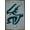 Bronze Framed Version, variant on NFL Philadelphia Eagles - Logo 25 Wall Poster with Magnetic Frame, 22.375" x 34"