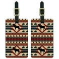 thumbnail image 1 of Moose Diamond Pine Cone Pinecone Lodge Cabin Camping Luggage ID Tags Suitcase Carry-On Cards - Set of 2, 1 of 6