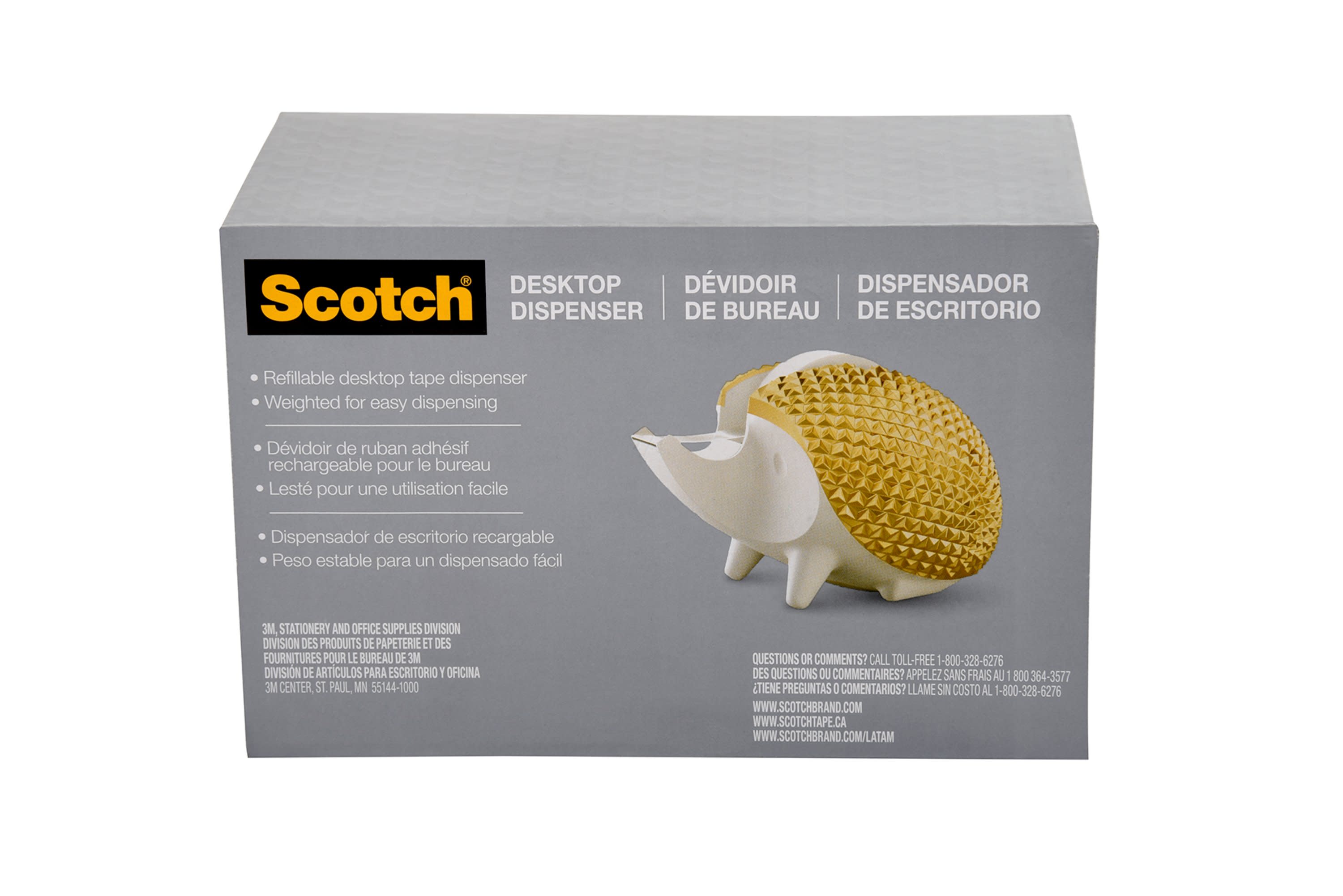 Scotch Desktop Tape Dispenser C47-Hedgehog-G