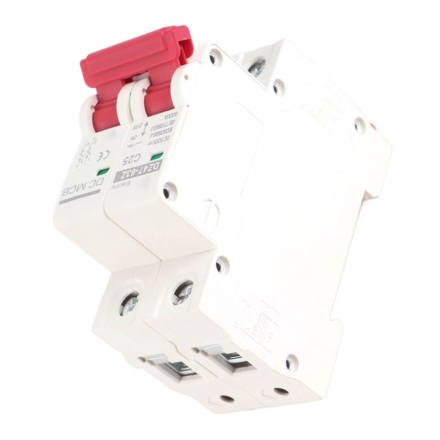 Interruptor De Aire De Protección, Disyuntor De CC De Disparo Rápido 2P DC 500 V Extinción De Eficiente Para De Suministro De Energía