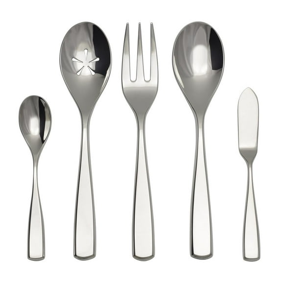 Nambe Anna 5Pc Serving Set