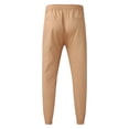 thumbnail image 5 of Outfmvch joggers for men Mid-waist Sports Drawstring With Zipper Pockets pants for men cargo pants, 5 of 8