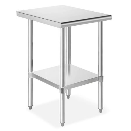 

Stainless Steel Work Table NSF Commercial Kitchen Prep Table with Under Shelf for Restaurant and Home