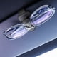 thumbnail image 1 of Organizador de clip para gafas montado en el coche | Soporte para gafas de sol para parasol de coche | Metal y ABS | Almacenamiento multipropósito para gafas, documentos, recibos | Forro de esponja, 1 of 7