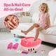 thumbnail image 4 of Spa para pies para niños IPOOLTENG con kit de uñas y luces de colores, 4 of 9