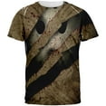 thumbnail image 1 of Halloween Horror Movie Mask Slasher Attack All Over Mens T Shirt, 1 of 2
