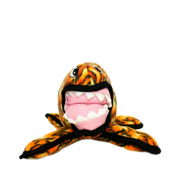 VIP Products Tuffy Alien Dog Toy with Squeaker, Fire