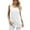 White, variant on Chbgutlmr Tank Tops for Women Double Layer Lined Crewneck Sleeveless Flowy Tunic Tops Casual Stylish Shirts