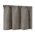 thumbnail image 2 of Checkered Partition Curtain for Doorway, Rod Pocket Light Filtering Door Curtain with Gingham Pattern, Farmhouse Room Divider Curtain for Kitchen, Living Room and Bedroom, 2 of 7