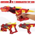 thumbnail image 1 of Transforming Dinosaur Toy Lights Sound 3 in 1 Charge Morpher Toy, 1 of 7