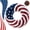 2* Style C, variant on 250th Anniversary Eagle Wreath – American Eagle Flag Patriotic Wreath for Front Door, 2026 USA 250 Decorations for 4th of July, Independence Day & Veterans Day Decor
