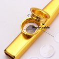 thumbnail image 2 of Metal Instrumento Musical pequeñas - Mirlitones profesional para niños childrens Juguete de Navidad, Dorado XianweiShao 8390615106719, 2 of 5