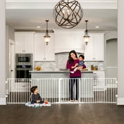 Regalo 2-in-1 Super Wide 6-Panel Baby Safety Gate & Play Yard, Wall Mount, Adjustable, 6–24 Months
