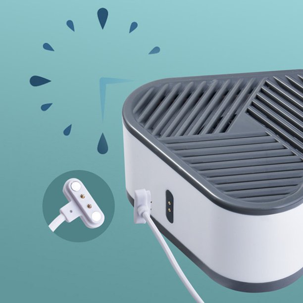 Lavadora De Verduras Purificador automático de alimentos Máquina limpiadora de alimentos a prueba de agua para el hogar (gris) Likrtyny Libre de BPA